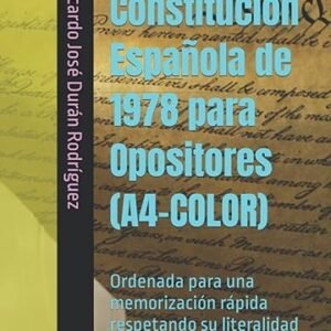 Libro de la constitucion española de 1978