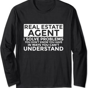 Camiseta real estate Agent